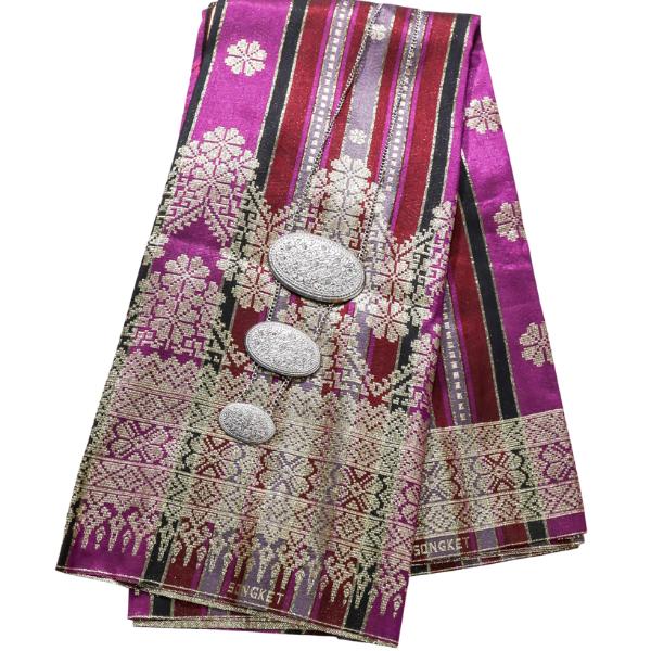 Big Border Stripe Songket 44"