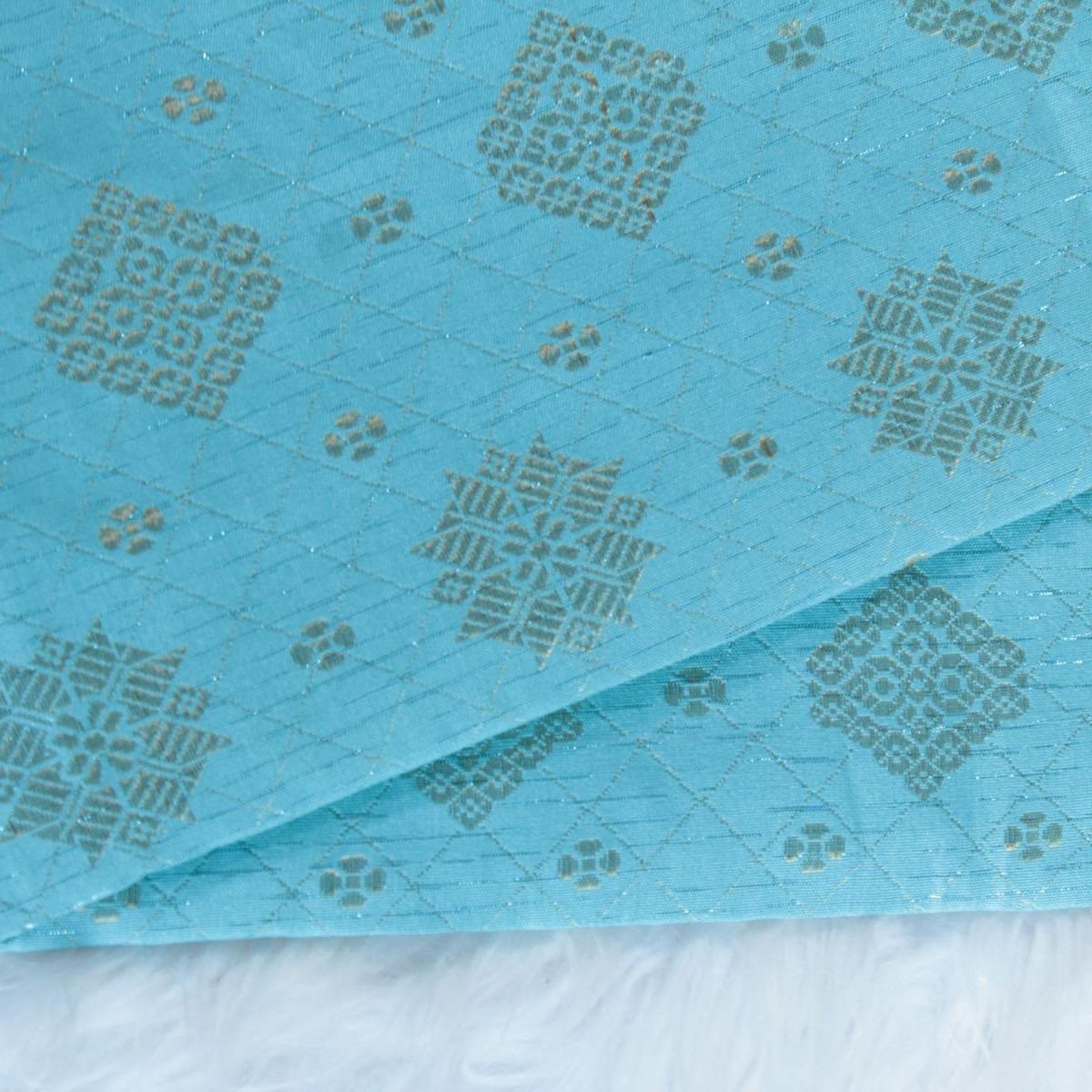 Pagoda One Side Border Songket 44"