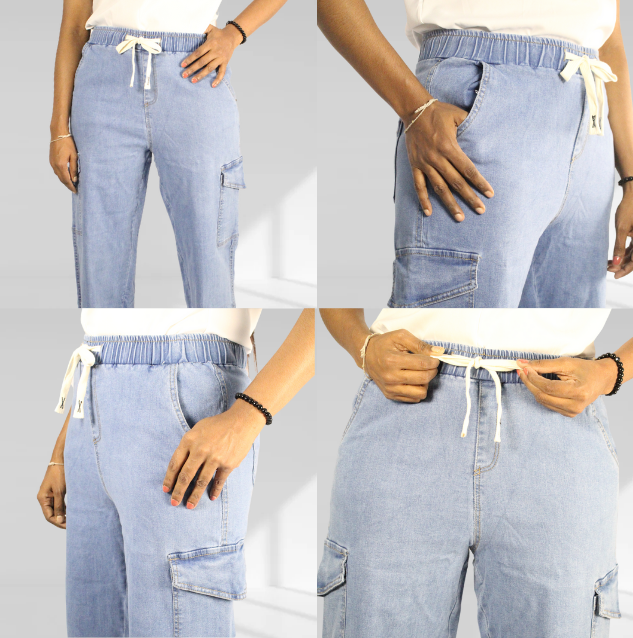 Café Breeze Cargo Pants