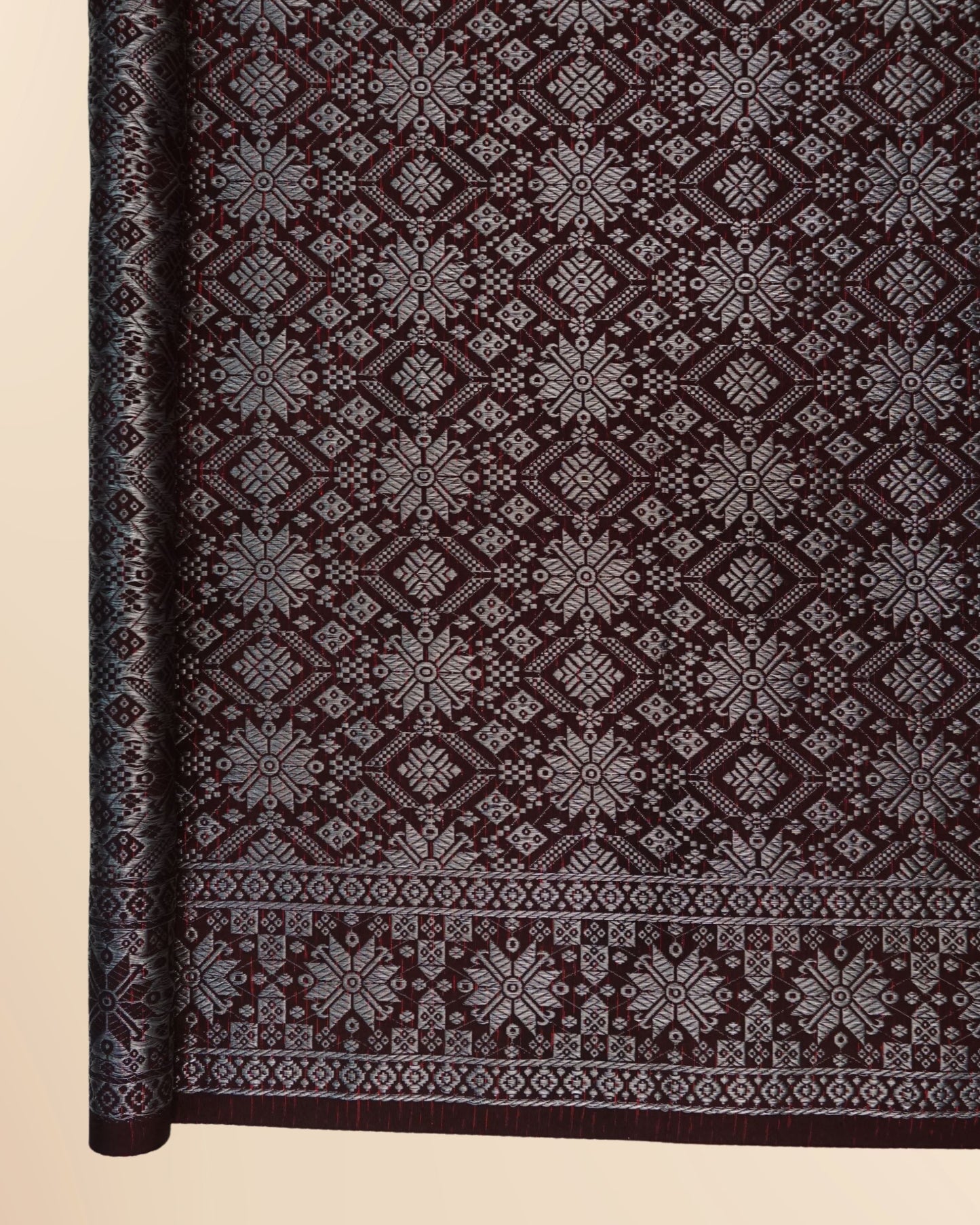 Iqbal Metallic Songket 44"