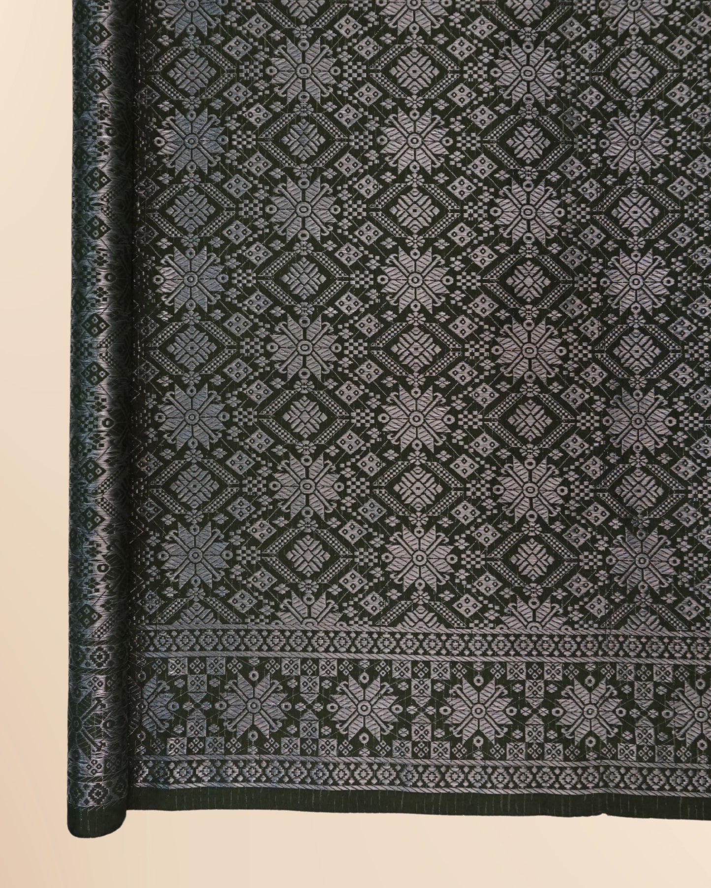 Iqbal Metallic Songket 44"