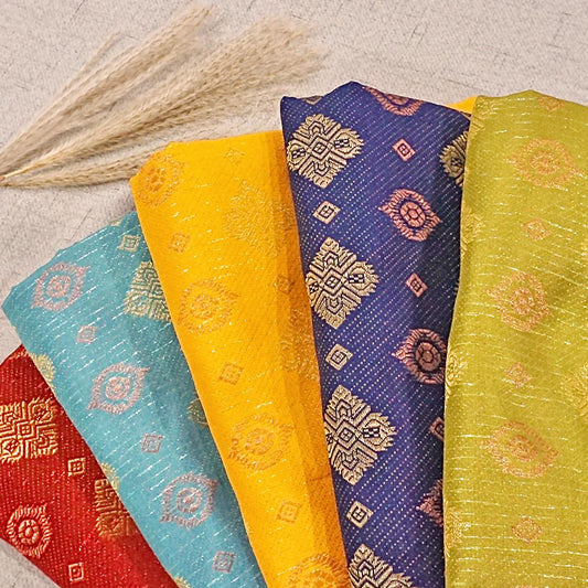 Royal Border Metallic Songket 44"