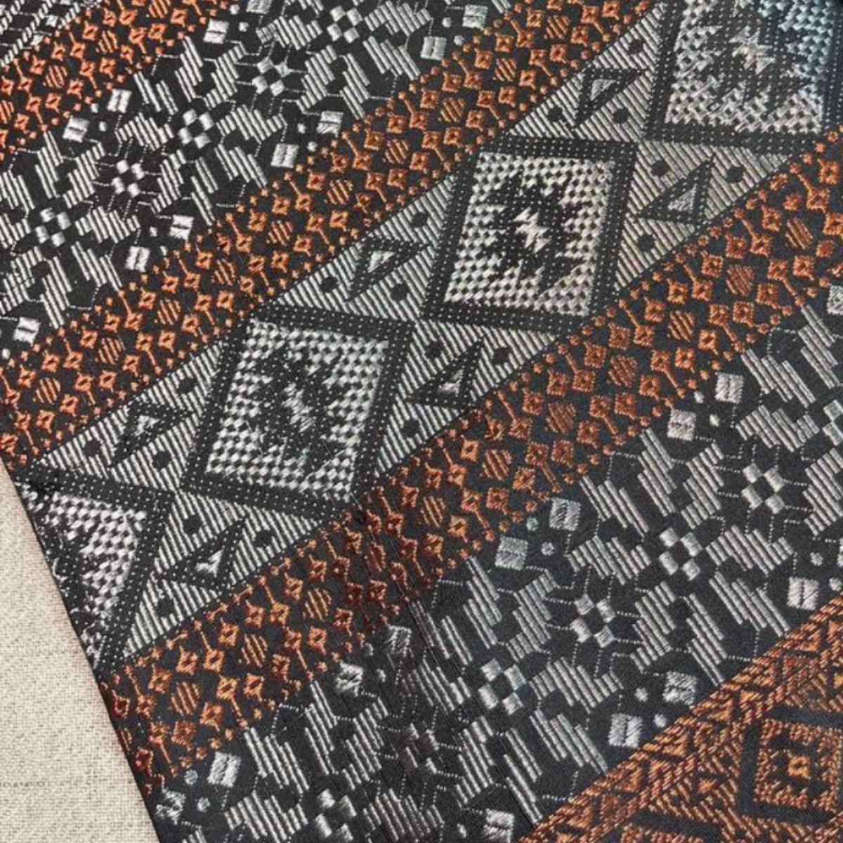 Triple Line Border Songket 44"