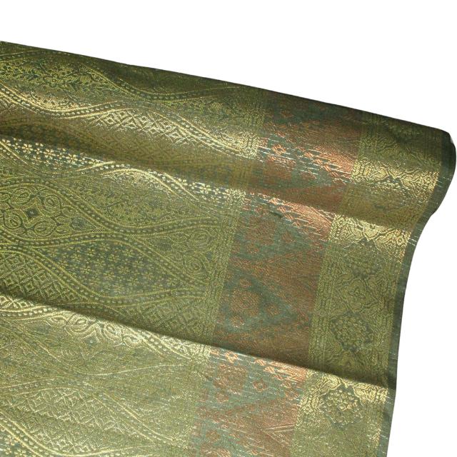 Gelung Emas Metallic Songket 44"