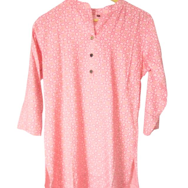 Utsav Cotton Abstract Kurti Top