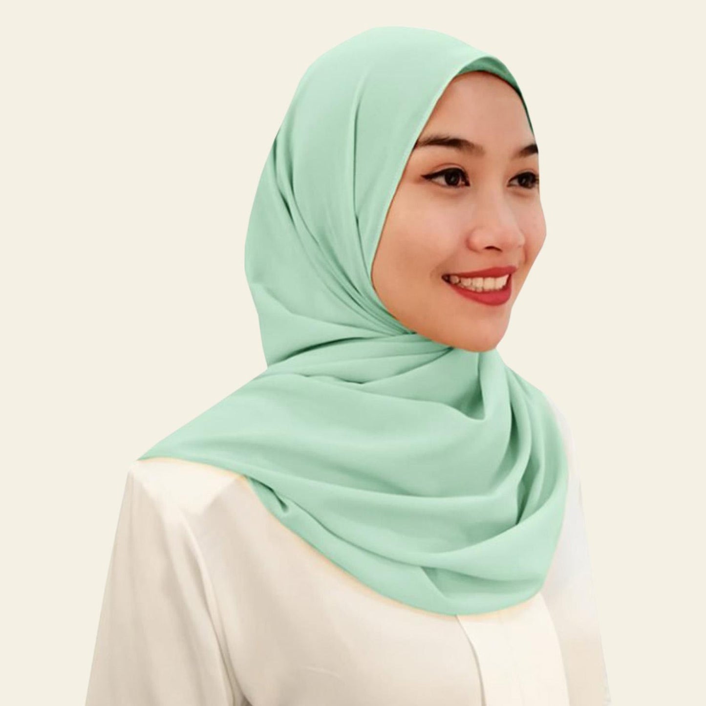 Zulaikha Chiffon Plain Shawl 2 Meter