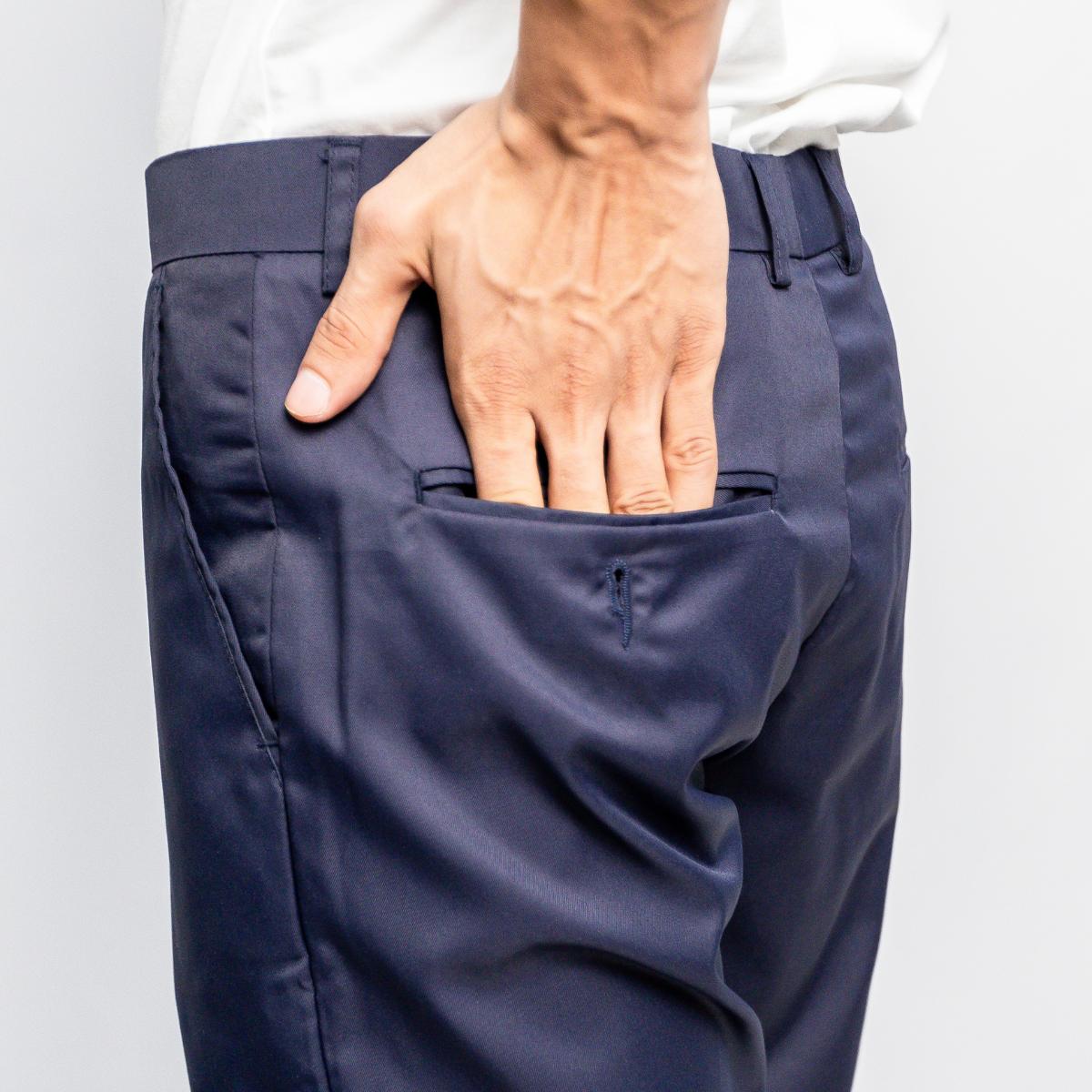 Men Slim Fit Slack