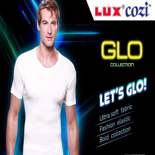 Lux Cozi Glo Men Innerwear T-Shirt 2 Pcs/Pack