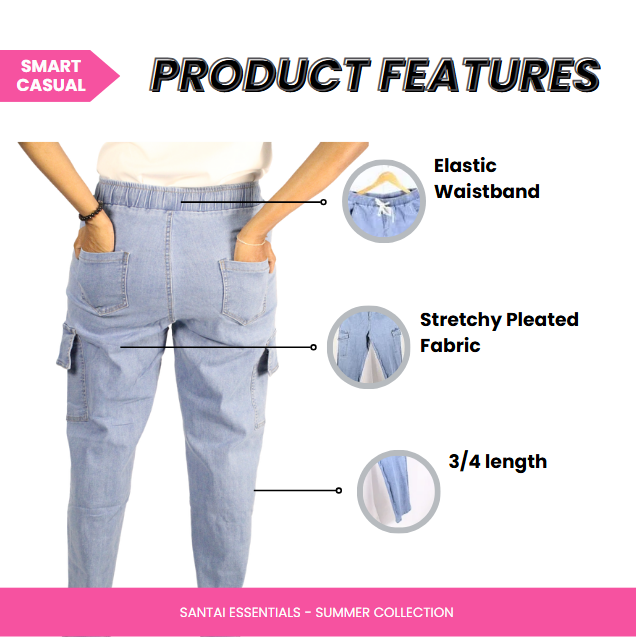 Café Breeze Cargo Pants