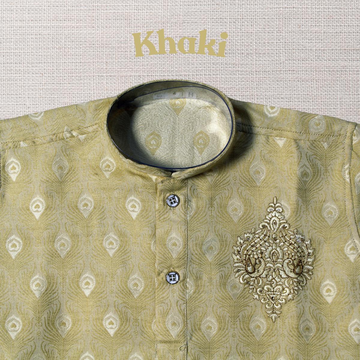 Surya Kids Short Kurta Mayur Print Butta