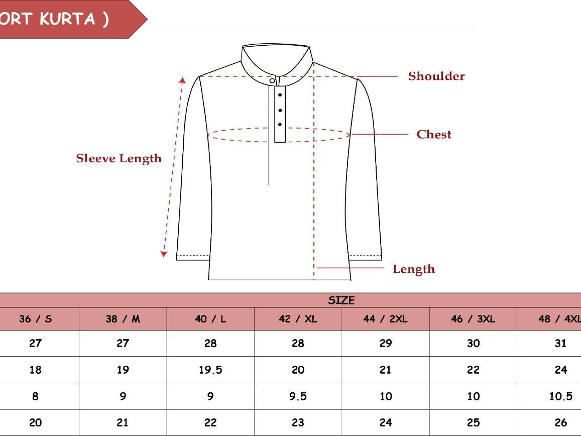 Soja Regular Fit Short Sleeve Round Neck Kurta