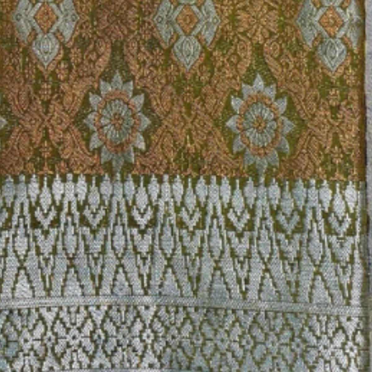 Deep Metallic Songket 44"