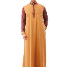 Juma'art Color Block Long Men Jubah
