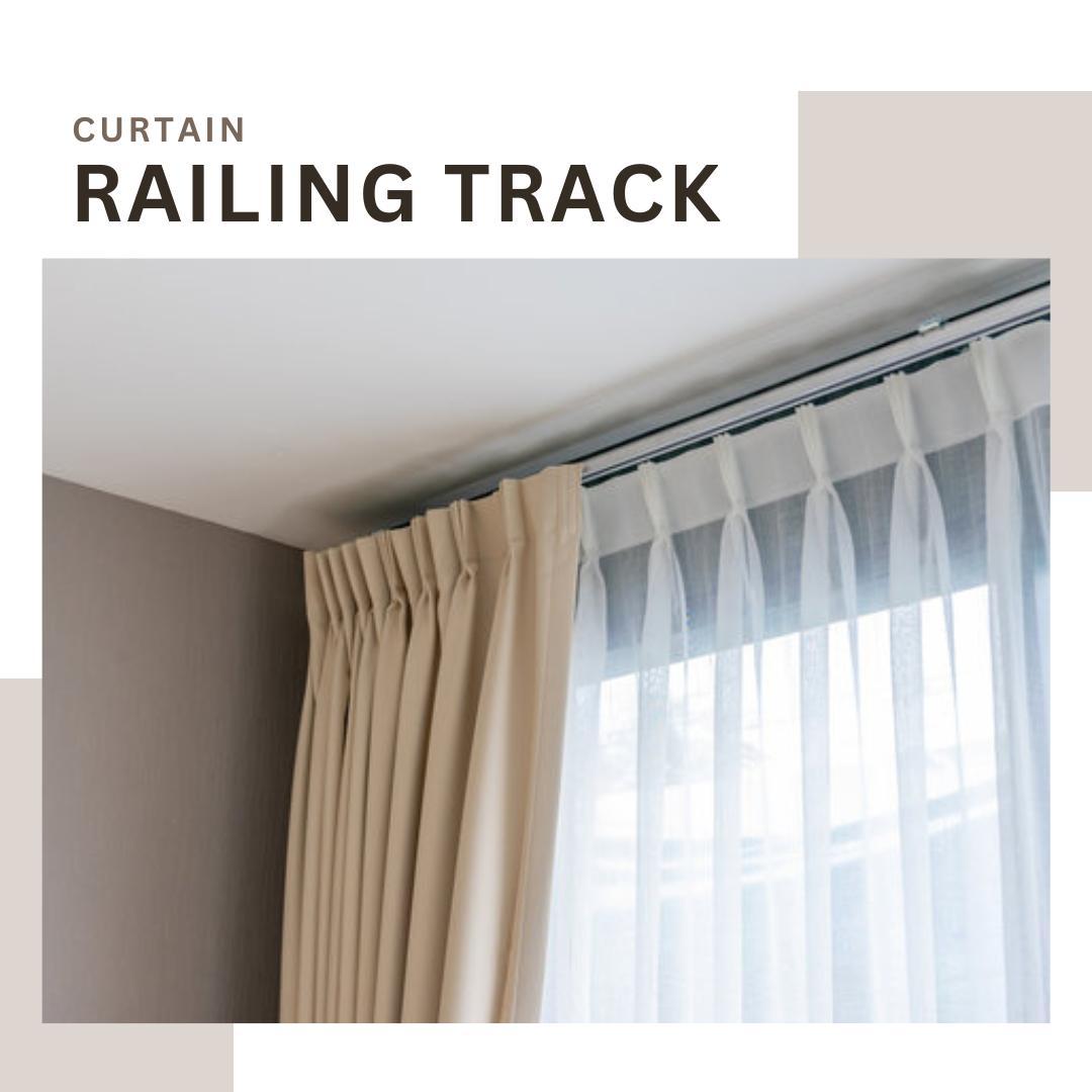 Curtain Track Rail for French Pleat Curtains
