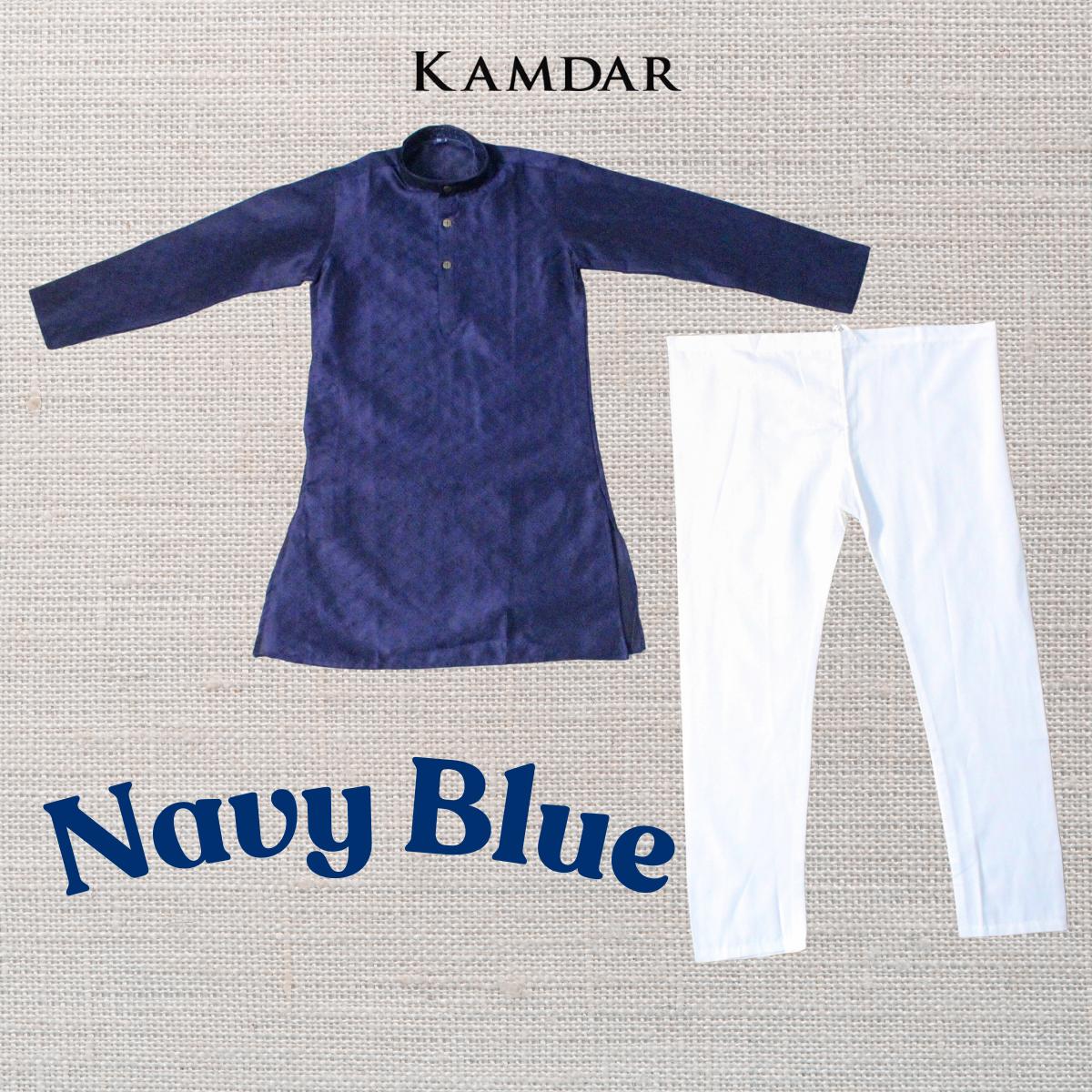 KAMDAR Raja Kurta Set Kurta Kanak-kanak dengan Seluar Kurta Etnik Piyama untuk Kanak-kanak Lelaki, Pakaian Etnik India Mampu Milik Poliester Kurta Budak Murah Baju Deepavali Fesyen Selesa