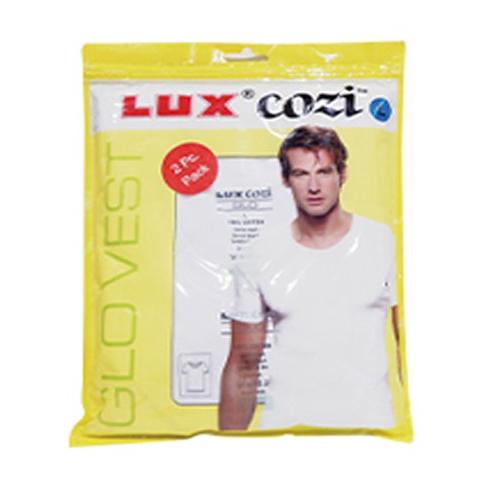 Lux Cozi Glo Men Innerwear T-Shirt 2 Pcs/Pack