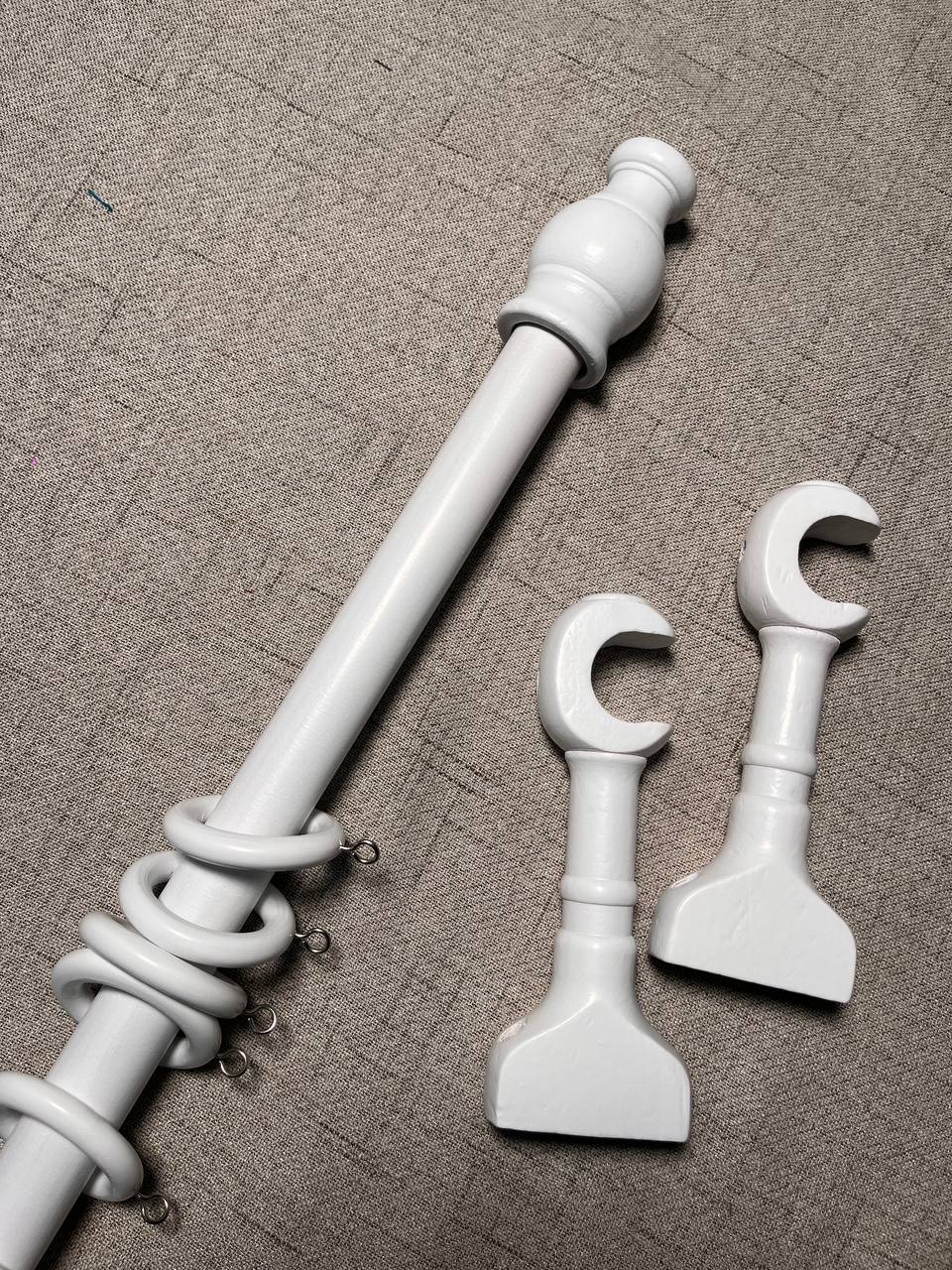 Wooden Curtain Rod