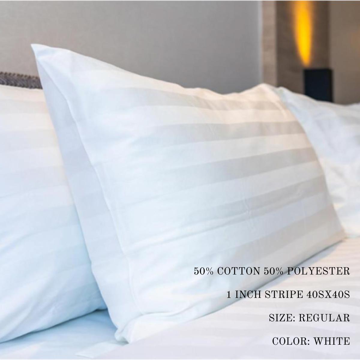 Pillow Case T250 1 Inch Stripe 40SX40S