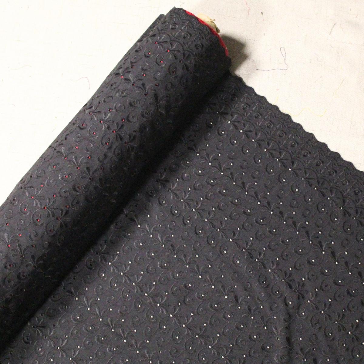 Wave Cotton Embroidery 42"