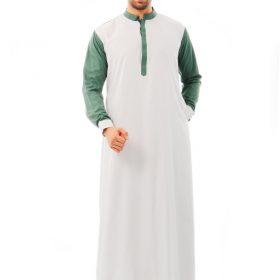 Juma'art Color Block Long Men Jubah