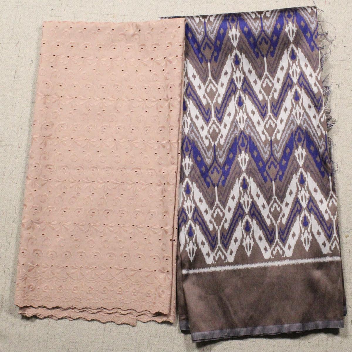 Set Kain Jacquard 44'' + Cotton Embroidery 42"