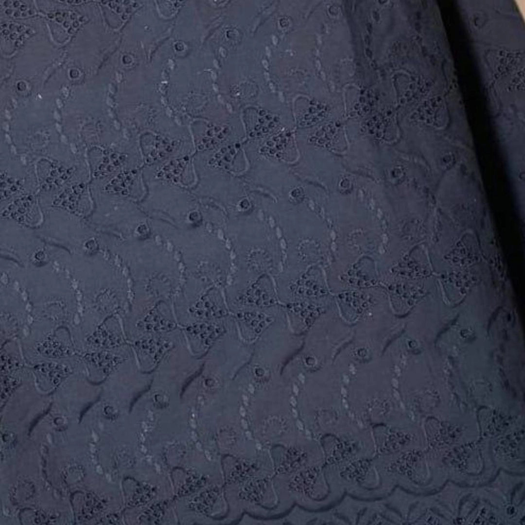 Bright Cut Border Cambric Cotton 44"