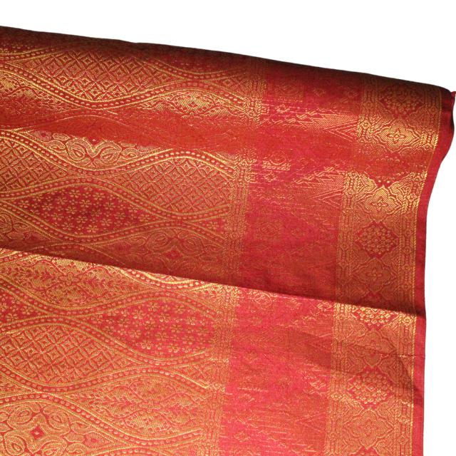 Gelung Emas Metallic Songket 44"