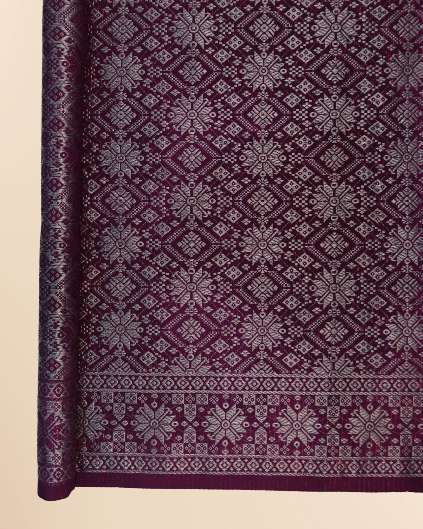 Iqbal Metallic Songket 44"