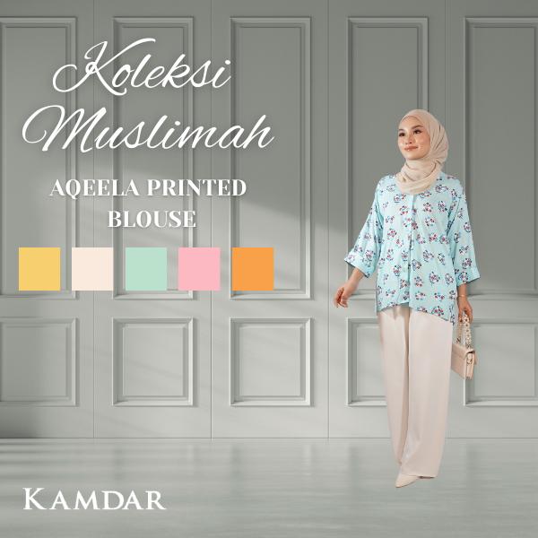 Aqeela Printed Blouse