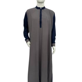 Juma'art Color Block Long Men Jubah