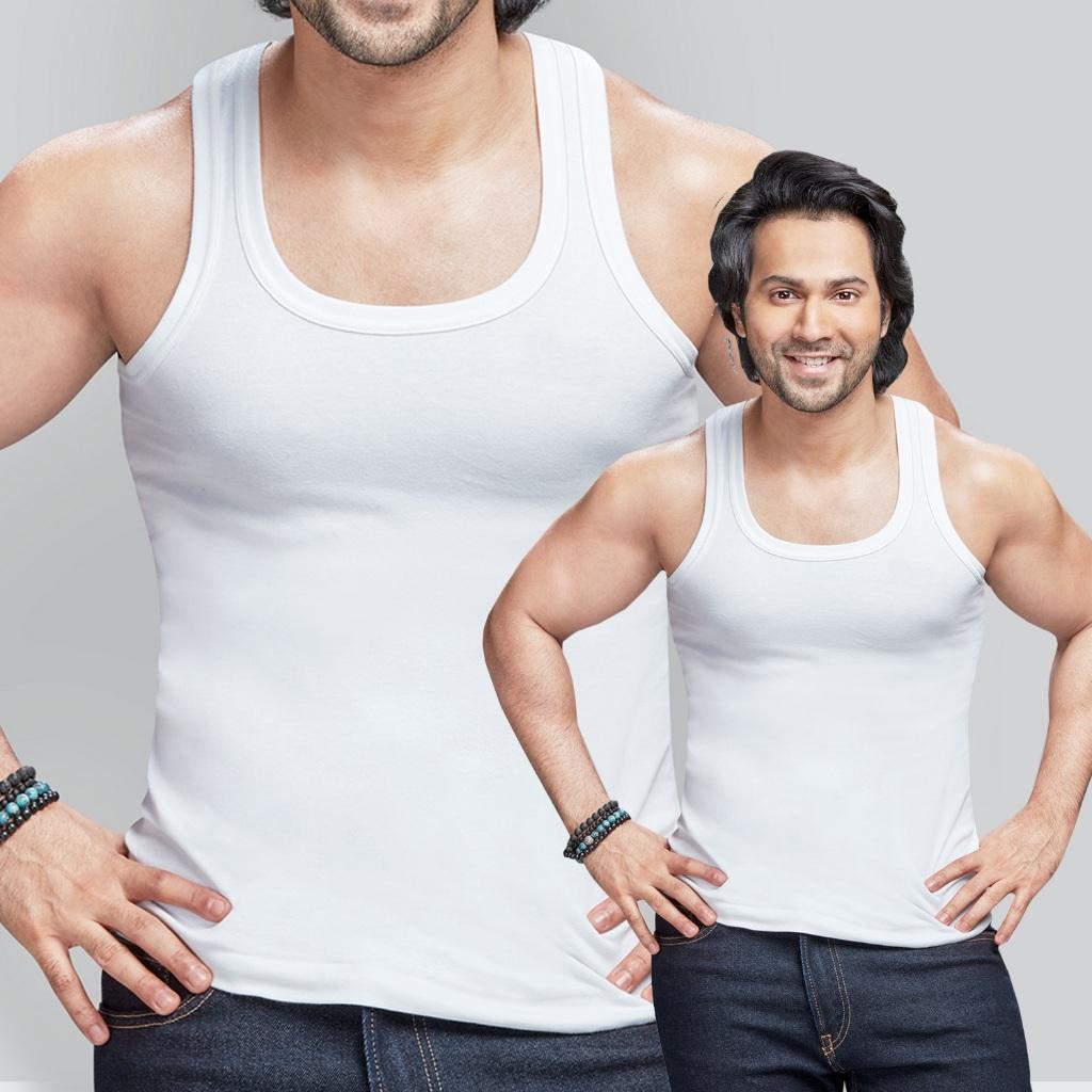 Lux Cozi Men Innerwear Vest White 1pc/Pack