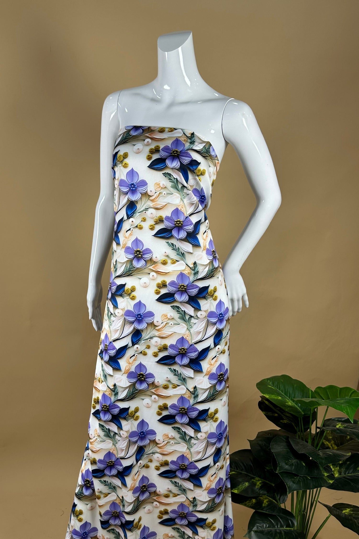 Printed Dull Satin