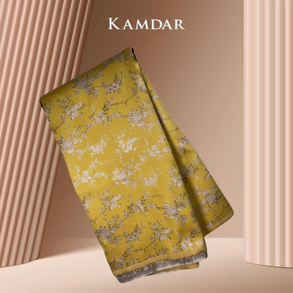 KAMDAR KAIN FLORAL JACQUARD 2.0 44" OPEN METER Satin Kain batik viral murah, Kain Pasang Raya 2024, Kain Songket Raya 2024 Terlaris Terlaris (KAIN SAHAJA BELUM JAHIT) 