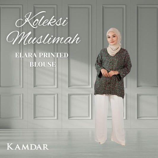 Elara Printed Blouse