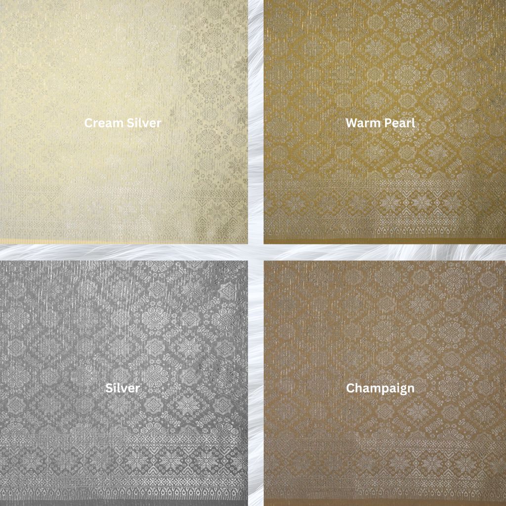 Kamdar Kejora Metallic Songket 44"