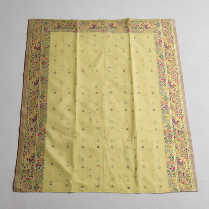 Women's Linen Embroidered Kurta Set with Dupatta - Dupatta