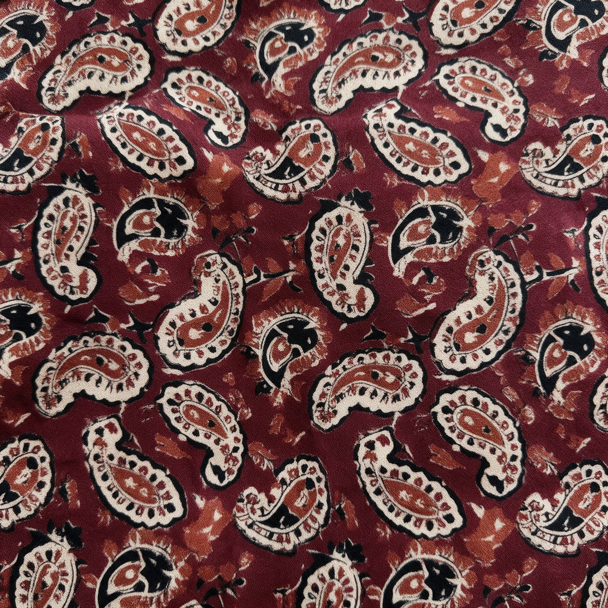 Women's Kalamkari Print Collared Saree Blouse (Blouse Only) - Print