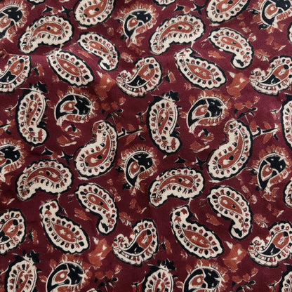 Women's Kalamkari Print Collared Saree Blouse (Blouse Only) - Print