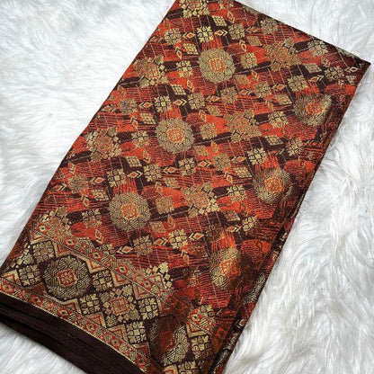 Orange Songket 44"