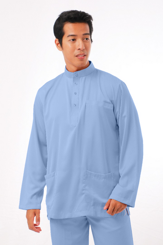 MIKAIL BAJU MELAYU MODEN -BABY BLUE 
