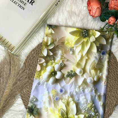 8D Dahlia Digital Satin 44”