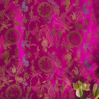 Shanghai Chinese Series 4 Brocade Satin 44"