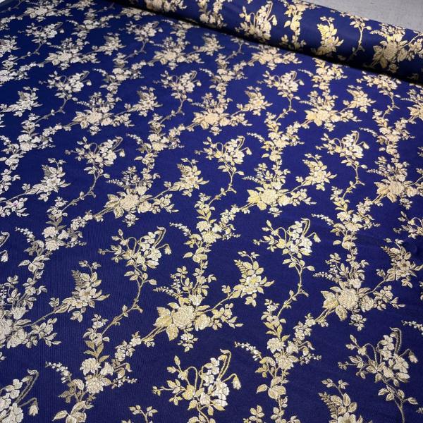 KAMDAR KAIN FLORAL JACQUARD 2.0 44" OPEN METER Satin Kain batik viral murah, Kain Pasang Raya 2024, Kain Songket Raya 2024 Terlaris Terlaris (KAIN SAHAJA BELUM JAHIT) 