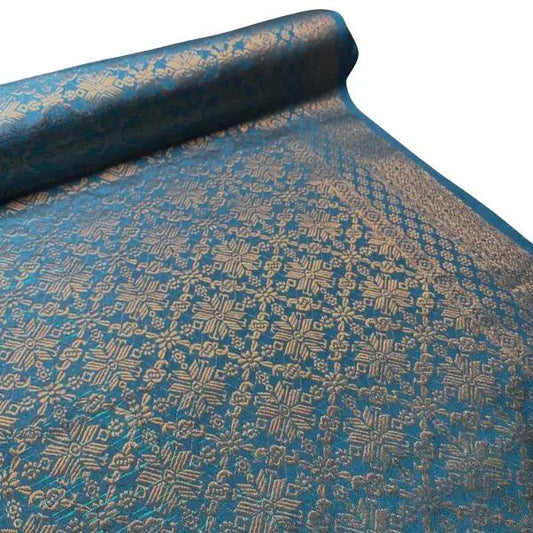 Seri Bayangan Metallic Songket 44"