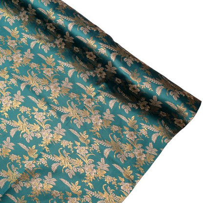 Daisy Floral Metallic Jacquard 44"