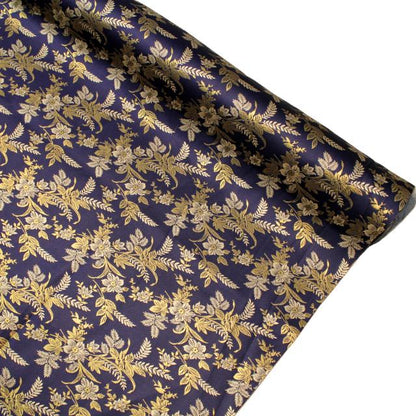 Daisy Floral Metallic Jacquard 44"