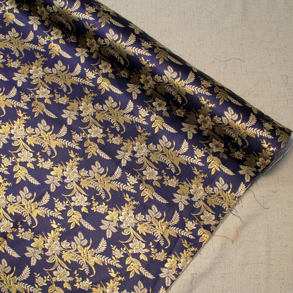 Daisy Floral Metallic Jacquard 44"