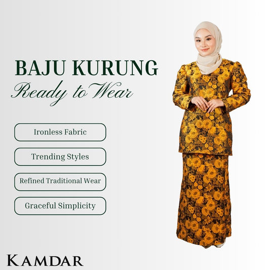 Nailufar Kurung Brocade
