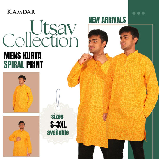 Spiral Men's Kurta