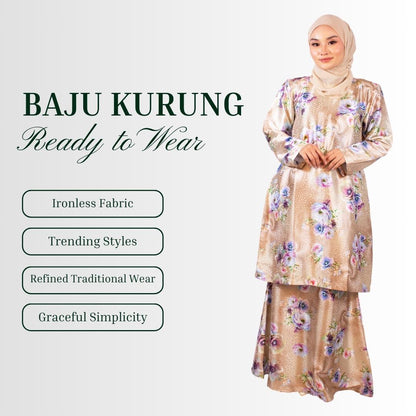 Adira Kurung Riau Pahang Moden